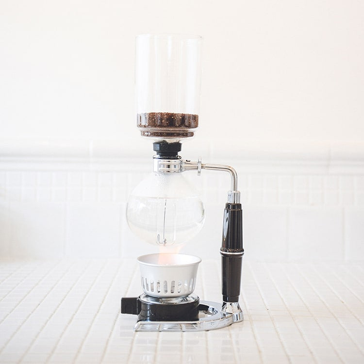 Extra Large Syphon Coffee on the Hario Beam Heater