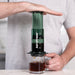 AeroPress Clear Coffee Maker (Green)